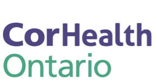 CorHealth Ontario coloured word mark logo